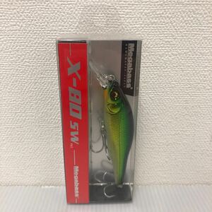 メガバス (Megabass) ミノー X-80SW S 12 GGゴールデンライム ルアー【新品未使用品】TN00112