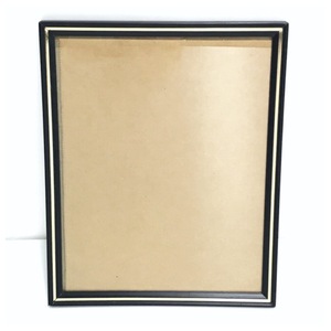  black gold frame photo frame interior miscellaneous goods small articles house goods Vintage antique retro Old inside size height 23.2cm x width 18.1cm D-1449