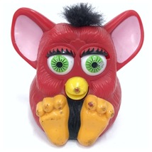 ファービー おもちゃ レッド マクドナルド McDonald 1998年製 Furby ビンテージ 赤 レトロ オールド アンティーク コレクション D-1652_画像1