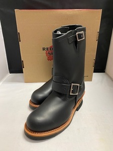 【訳あり!新品】REDWING 2268 11in ENGINEER BOOT US5.5 23.5cm Dワイズ レッドウィング エンジニア ブーツ 11インチ ブラック レディース