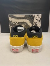 【新品】VANS SKATE HALFCAB BRUCE LEE BLACK/YELLOW US8.5 26.5cm ヴァンズ バンズ スケート ハーフキャブ ブルースリー_画像3