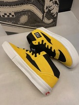 【新品】VANS SKATE HALFCAB BRUCE LEE BLACK/YELLOW US8.5 26.5cm ヴァンズ バンズ スケート ハーフキャブ ブルースリー_画像6