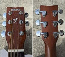 【中古ジャンク品】 YAMAHA F600 （HON217040） ヤマハ　アコースティックギター　弦楽器 楽器　操作説明書付き 《美品》《動作未確認》_画像9