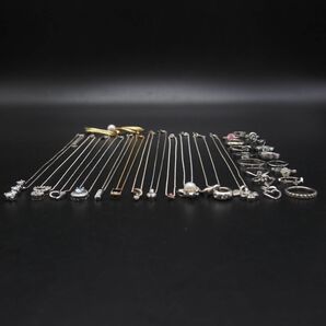 Y677 大量 お得 1円 ダイヤモンド風 アクセサリー ペンダントネックレス 指輪 フォリフォリ 等 925 シルバー 30点 おまとめ セットの画像10