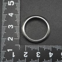 L768 ヴィンテージ SILVER刻印 リング シンプル デザイン シルバー 指輪 17号_画像10