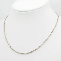 Y738 1円 レダシルマ Leda SILMA Ge/Ag made in Japan刻印 ゲルマニウム チェーン ネックレス_画像3