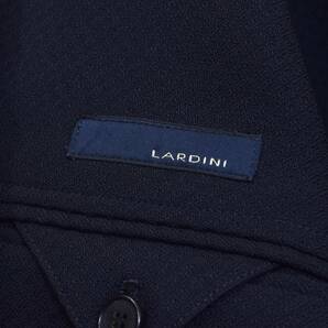 定価12万◎イタリアの傑作◎!!!【伊】LARDINI/ラルディーニ 洒脱＆リッチな見映えのジャガード織り ネイビー 紺 春夏 ジャケット 48 L程の画像2