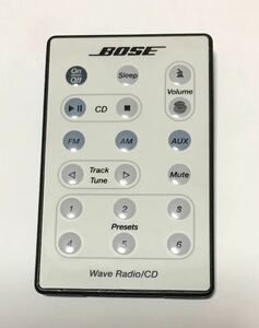 BOSE ボーズ　オーディオ　リモコン　wave Radio/CD　中古　※注釈あり 