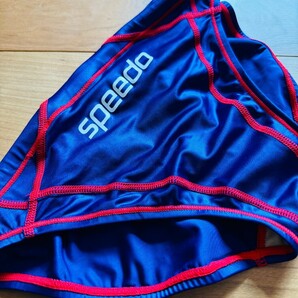 【新品・レア】SPEEDO / アクアスペック/ 旧ロゴ/ フュージョンカット / ライフセーバー ライフガード / 超光沢 / 競パン 競泳水着の画像4