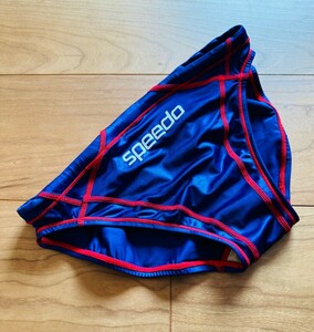 【新品・レア】SPEEDO / アクアスペック/ 旧ロゴ/ フュージョンカット / ライフセーバー ライフガード / 超光沢 / 競パン 競泳水着