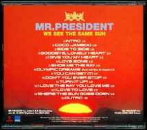 【CD/Dance Pop】Mr. President - We See The Same Sun ココ・ジャンボ ＜17曲入り 国内盤 帯付き＞_画像2