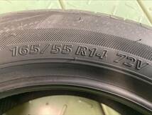 ⑦送料税込み！新品【165/55R14 72V】165/55-14 ブリヂストン ネクストリー BRIDGESTONE NEXTRY 2022年製～ 夏用 4本送料税込み¥19800_画像4