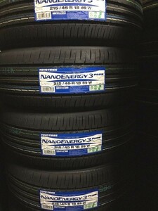 ☆【215/45R18】【2023年製】ＴＯＹＯトーヨー ナノエナジー3+ NANOENERGY3 PLUS 215/45-18　4本価格　4本送料税込み￥48000～ 夏用