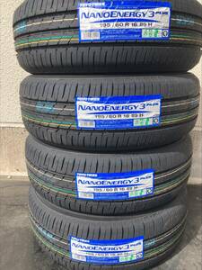 ☆【195/60R16 89H】【2024年製】ＴＯＹＯトーヨー ナノエナジー3+ NANOENERGY3 PLUS 195/60-16 4本価格 4本送料税込み￥36000～夏用