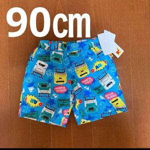 男の子　90㎝　プラレール水着新品