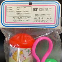 【未開封】BABY TOY OKAI 岡井工業所 ガラガラ レトロ 当時 昭和 おもちゃ 玩具 赤ちゃん セルロイド_画像6