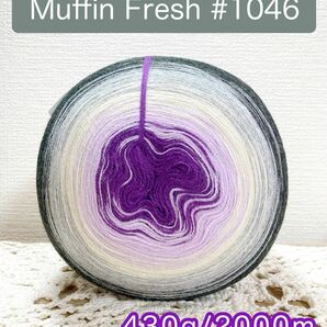 【Muffin_Fresh1046】430g 2000m＊cakeyarn＊アクリル毛糸＊毛糸＊アクリルヤーン