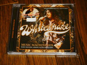 未開封新品 WHITESNAKE / MUSIC MACHINE 1978 初回ナンバリングステッカー付 ZODIAC David Coverdale Bernie Marsden Neil Murray 