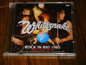 未開封新品 WHITESNAKE / ROCK IN RIO 1985 REMASTERED EDITION David Coverdale John Sykes Cozy Powell