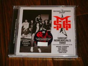 未開封新品 MICHAEL SCHENKER GROUP / SIDCUP REHEARSALS 1980 初回ナンバリングステッカー付 ZODIAC Cozy Powell Gary Barden 