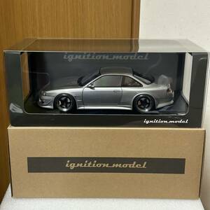 【1円スタート】イグニッションモデル 1/18 VERTEX S14 Silvia Gun Metallic