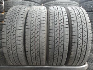 M4-9 送料無料 195/80R15 冬4本セット スタッドレス LT 107/105L 195/80-15 195-80-15 ブリヂストン ブリザック VL1 ハイエース キャラバン