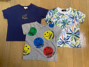 ☆中古☆９０半袖Ｔシャツ３枚セット保育園着