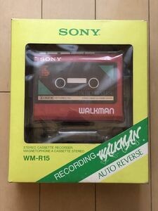 SONY WM-R15 WALK MAN 未使用品