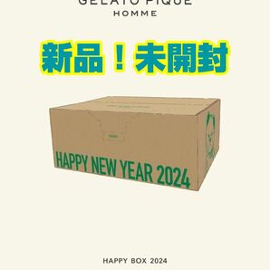 2024年 福袋【MEN'S SIZE】オンラインストア限定 GELATO PIQUE HOMME HAPPY BOX 2024