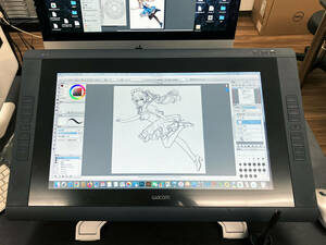 WACOM DTK-2200/K 21.5型 液晶タブレット ペン付属　接続してすぐ使える！ワコム Cintiq 22HD 