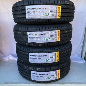 即納 最短翌日スピード発送 2023年製以降 新品 ピレリ POWERGY パワジー 225/60R18 4本 225/60-18 個人宅OK 正規輸入品 4本送料込60800円