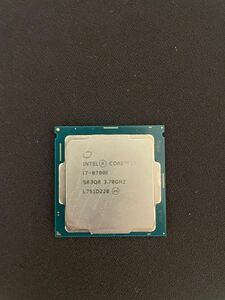 intel Core i7-8700k