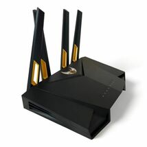 ☆ 送料込み♪ エイスース ASUS WIFI 無線 ルーターTUF-AX3000 (A) ブラック WIFI6 2402+574Mbps V6プラス対応デュアルバンドゲーミング 6_画像4