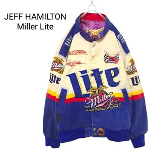 【JEFF HAMILTON】Miller LiteレーシングジャケットS443