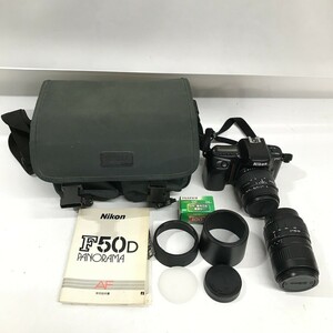 Nikon ニコン F50D 一眼レフ フィルムカメラ シグマ 28-80mm D 100-300mm 望遠レンズ 標準レンズ D0306-43