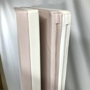 OKUMA 大判 子供用 プレイマット 折りたたみ ピンク ホワイト 200×140 防音 子ども 櫻D0307-3の画像5