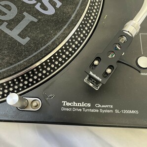 Technics テクニクス ターンテーブル SL-1200MK5 動作確認済み M44G SHURE Y0323-7の画像7