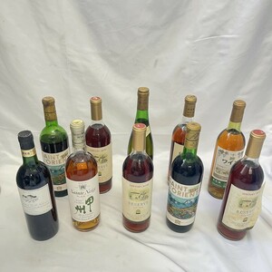 サントリーワイン RESERVE VIN ROSE さんとろりあん HACHI KOSHU 甲州ワイン サントネージュ 十勝ワイン まとめて 関Y0323-14