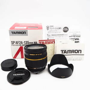 【美品・元箱付き】TAMRON SP AF 24-135mm F3.5-5.6 AD ASPHERICAL IF FOR Pentax-AF タムロン ペンタックス用