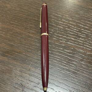 #8834　MONTBLANC モンブラン No38 ボルドー ハンマートリガー式ボールペン　インク少量残