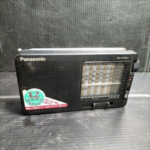 Panasonic ポータブルラジオRF-B11 FM LM MW SW1-9