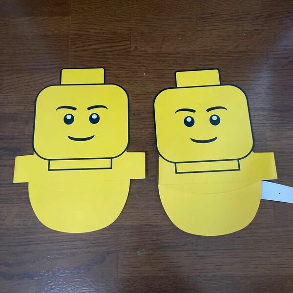 レゴ　お面　子供用　LEGO ノベルティ　非売品　2個セット　2019 子供用　