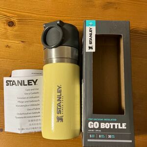 新品未使用！スタンレー ゴー真空ボトル 0.37Lイエロー　黄色　ステンレスボトル 370ml STANLEY