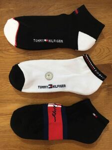 新品トミーヒルフィガーTOMMY HILFIGERメンズ3足セット837