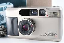 【箱付き】 コンタックス Contax T2 Carl Zeiss Sonnar 38mm F2.8 T コンパクトカメラ フィルムカメラ 動作確認済 #614_画像2