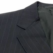 正規 Ermenegildo Zegna エルメネジルド ゼニア 3P スーツ トロッフェオ ストライプ テーラードジャケット スラックスパンツ ベスト 56_画像6