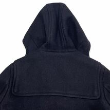 正規品 SCYE BASICS サイベーシックス ウール×カシミヤ ジップアップ メルトン ダッフルコート フーデット coat ネイビー 36 メンズ_画像7