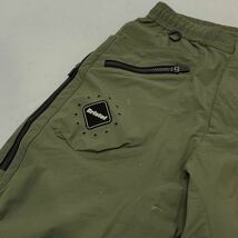 国内正規品 F.C.Real Bristol エフシー レアル ブリストル 22AW UTILITY TEAM PANTS 222039 ユーティリティ ナイロン チーム パンツ カーキ_画像6