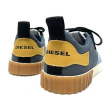 新品 正規品 DIESEL ディーゼル S-BULLY LC LOW-CUT DENIM SNEAKERS ローカット スニーカー キャンバス デニム シューズ ロゴ ネイビー 9_画像4