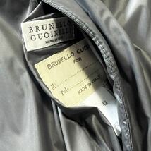 L91★未使用★極上カシミヤファー フードつきムートンベスト ブルネロクチネリ BRUNELLO CUCINELLI キャメル カシミア 毛皮ジレ_画像9